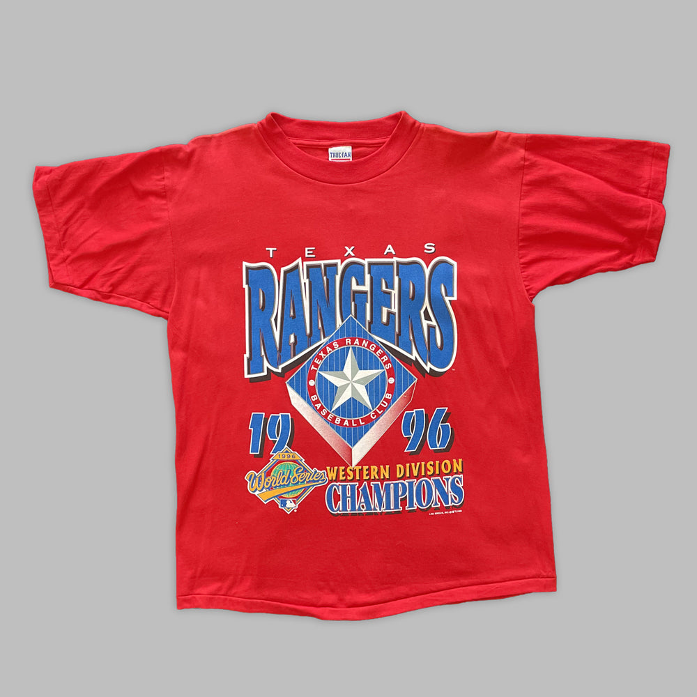 90s Single Stitch Texas Rangers Tee - Sz L