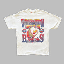 Load image into Gallery viewer, 90s Texas Rangers Tee - Sz L

