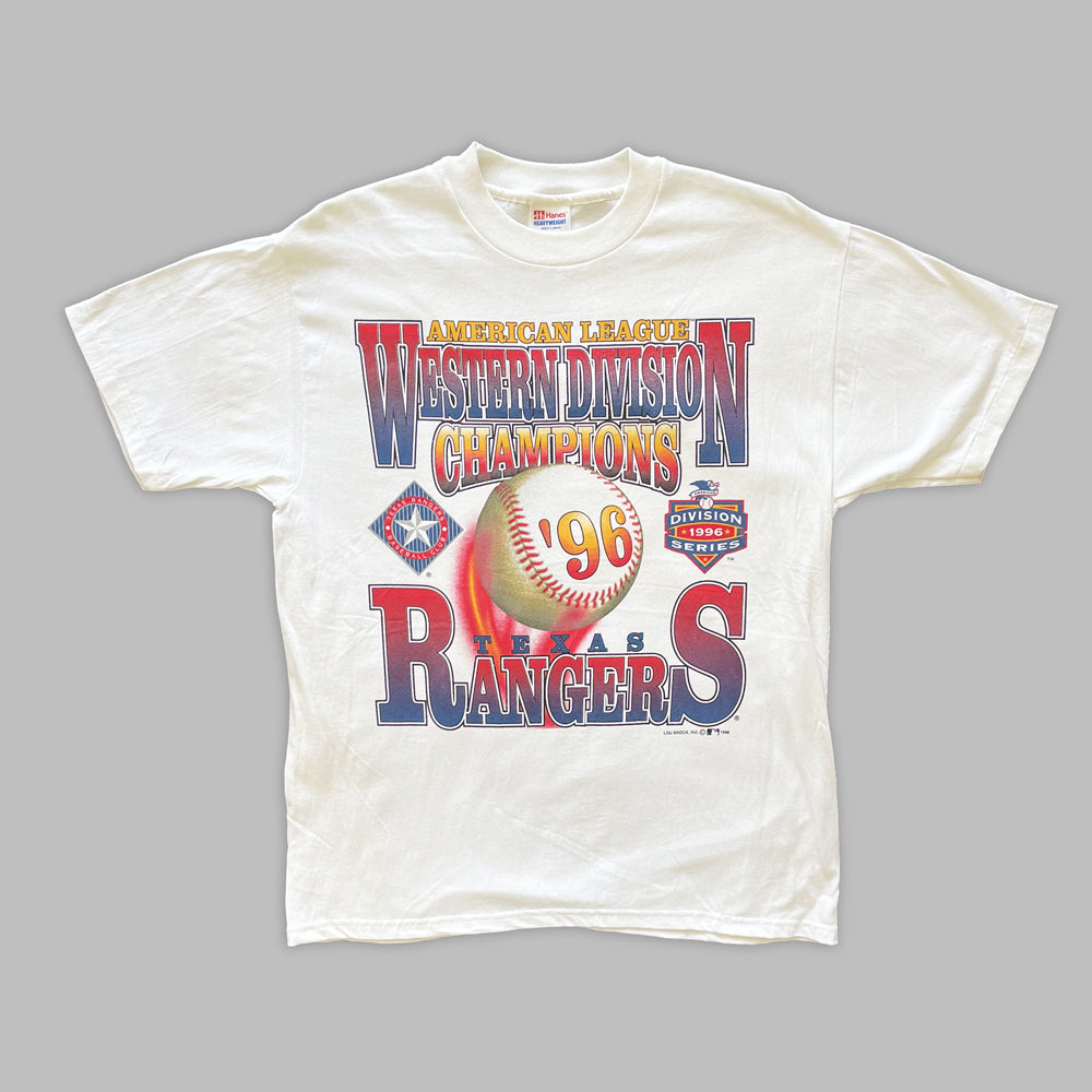 90s Texas Rangers Tee - Sz L