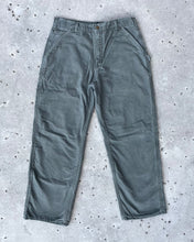 Load image into Gallery viewer, GREEN CARHARTT CARPENTER JEANS - Sz 36x30
